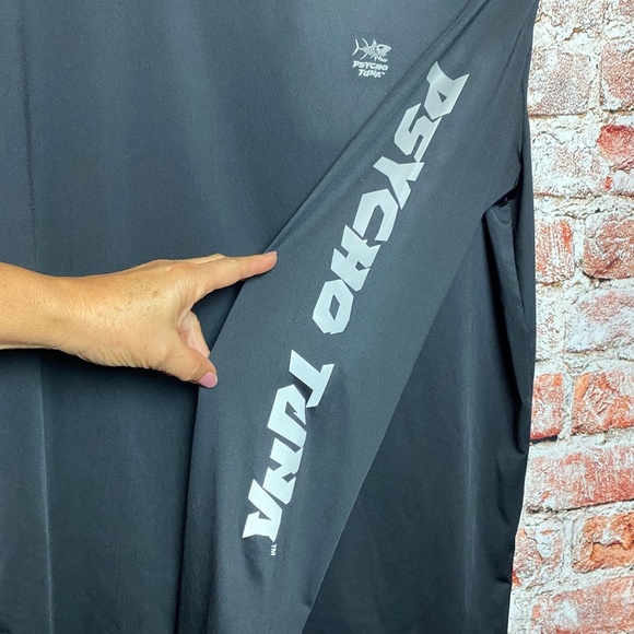 Psycho Tuna Menʻs Logo Long Sleeve Graphic Tee Medium - Picture 3 of 8